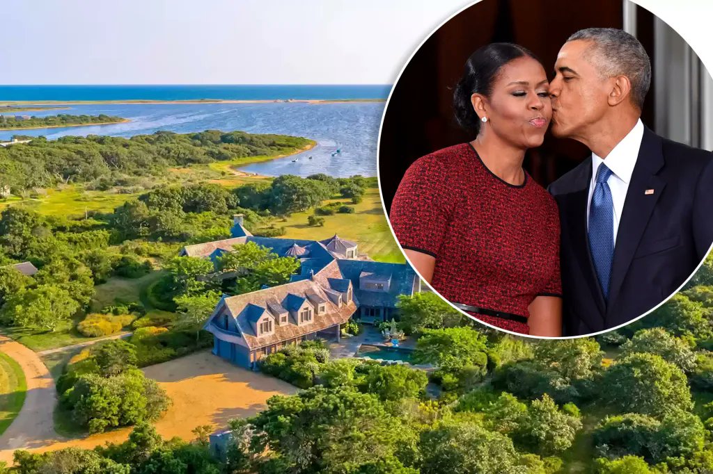 Michelle Obama Mansion in Martha Vineyard