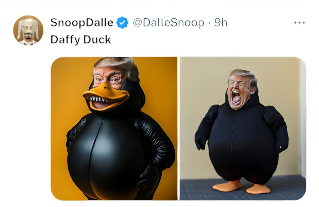 Donald Trump Daffy Duck